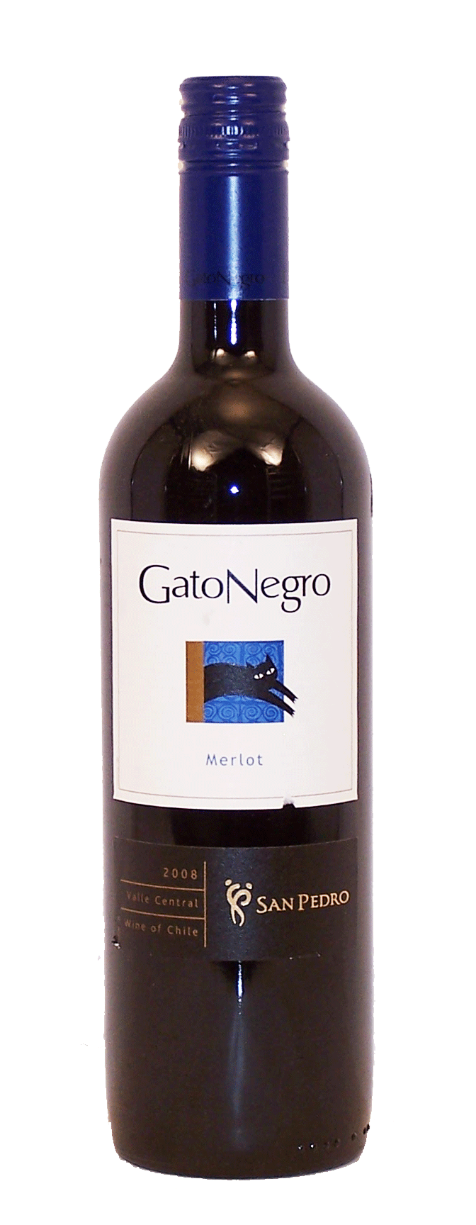 Gato Negro  merlot, valle central- chile, 13.5% alc./vol. Full-Size Picture